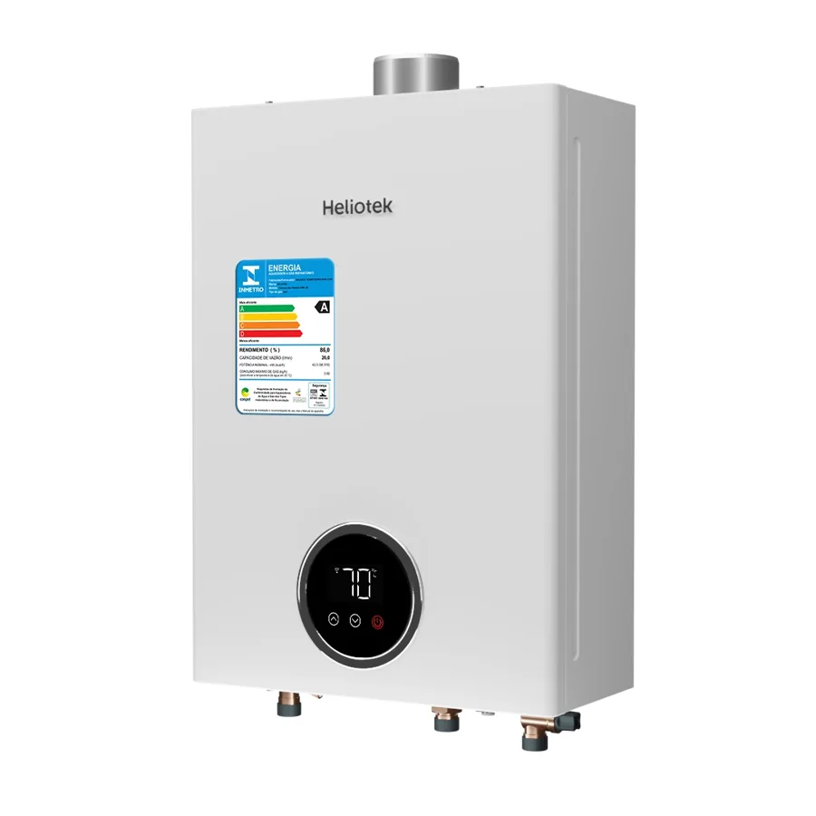 Aquecedor a gás Bosch Premium Gás Heliotek 26L 26L