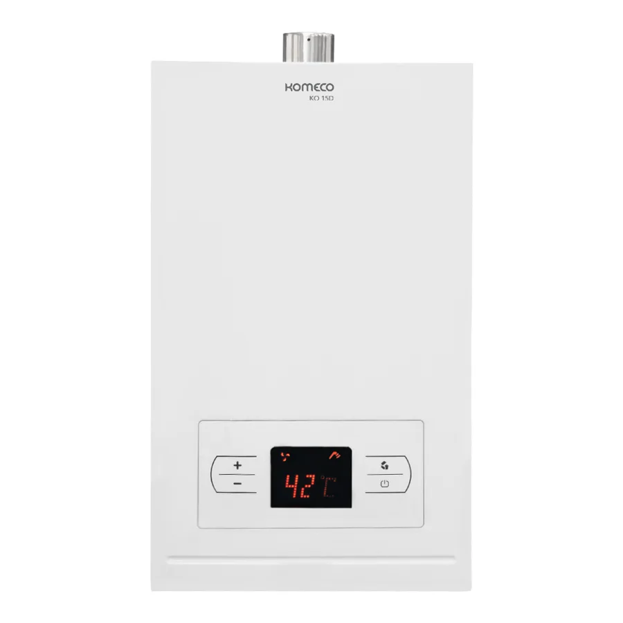 Aquecedor a gás Komeco KO 15D Digital 15L
