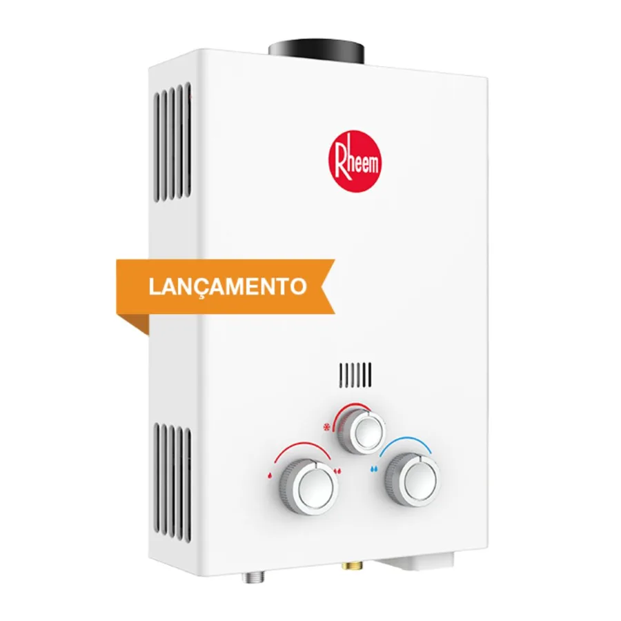 Aquecedor a gás Rheem 7 Litros Exaustão Natural NewGen 7L