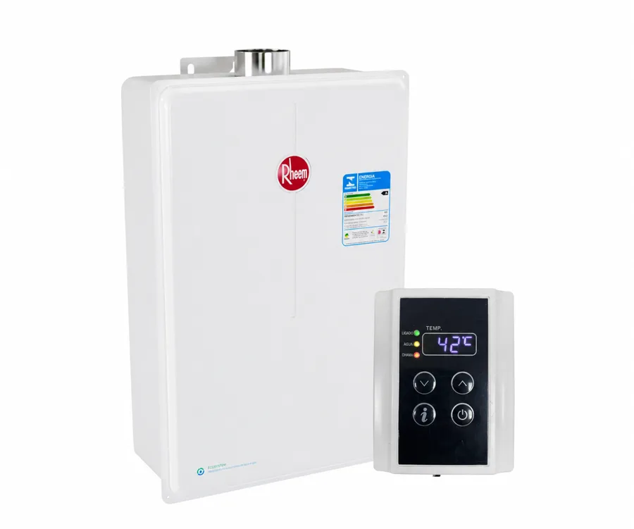 Aquecedor a gás Rheem Digital 32,5 Litros 32,5L