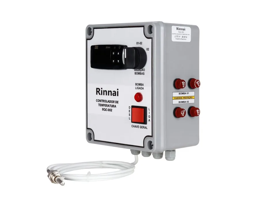 Quadro de comando Rinnai