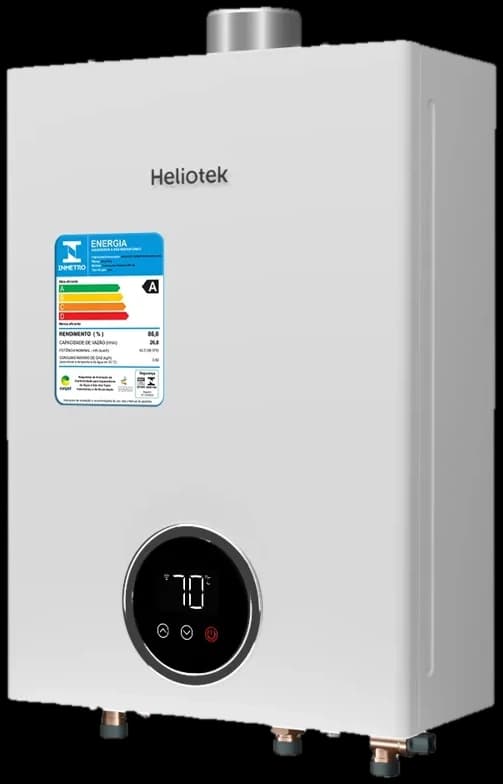 Aquecedor Premium Gás Heliotek 26L