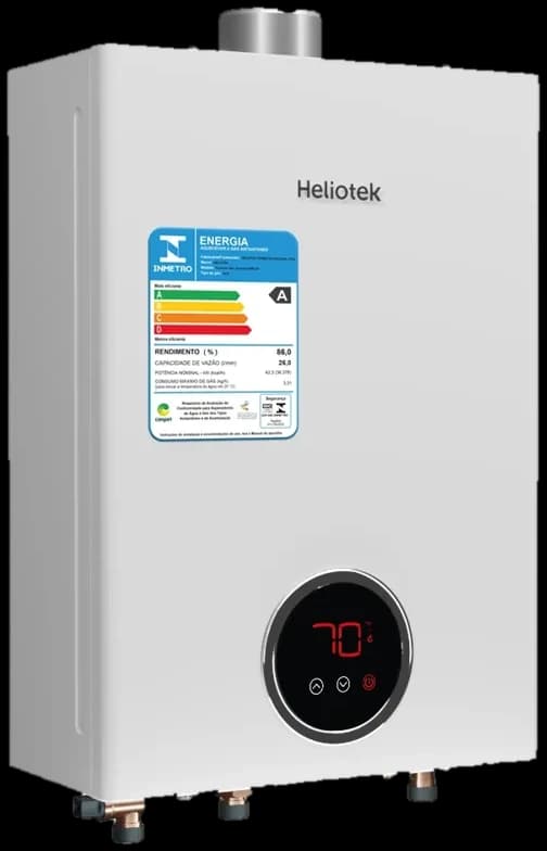 Aquecedor Premium Gás Heliotek 32L e 36L