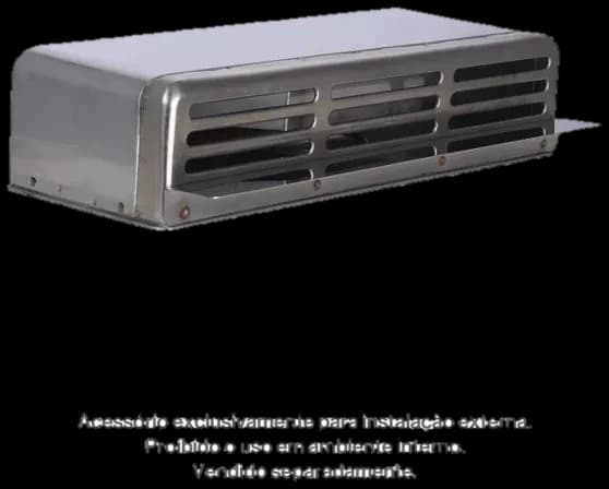 Aquecedor Kit instalação externa 80 mm